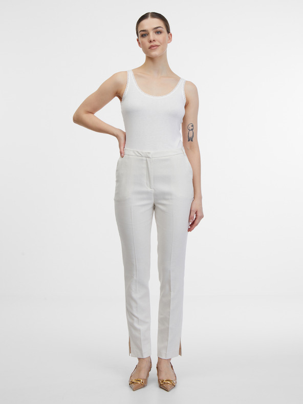 Orsay Biely dámsky top ORSAY