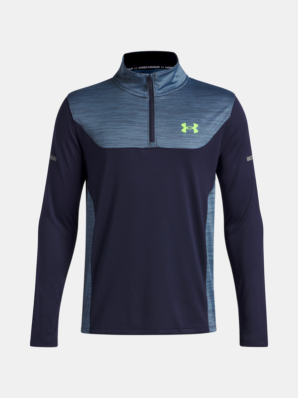 Under Armour Chlapčenské tričko Under Armour UA Tech Utility 1/4 Zip-BLU
