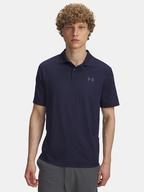 Under Armour Pánske tričko Under Armour UA Matchplay Printed Polo-BLU
