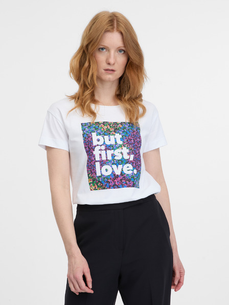 Orsay Biele dámske tričko ORSAY