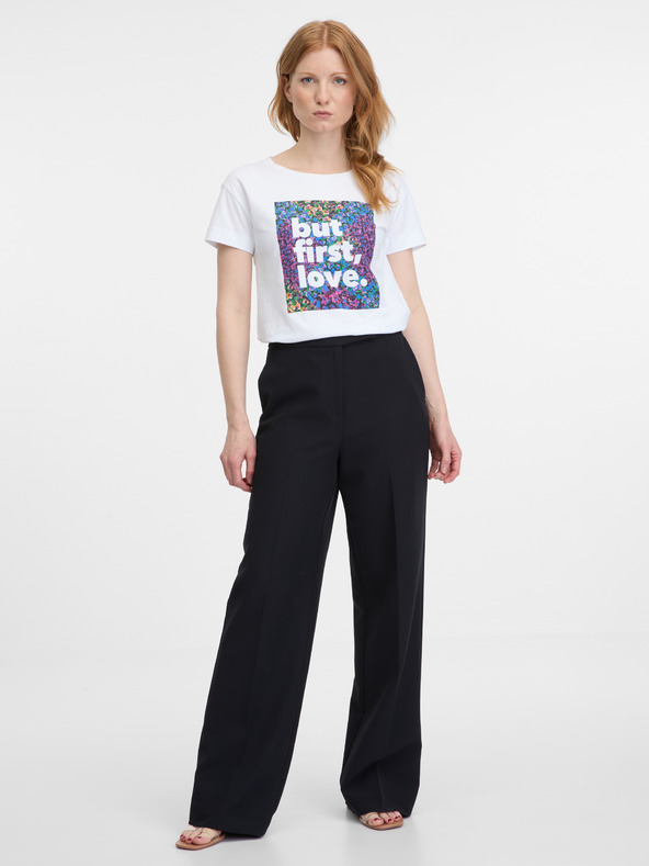 Orsay Biele dámske tričko ORSAY