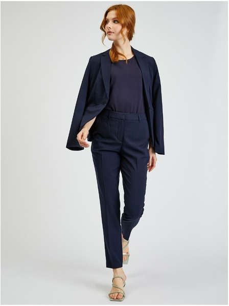 Orsay Tmavomodré dámske nohavice ORSAY