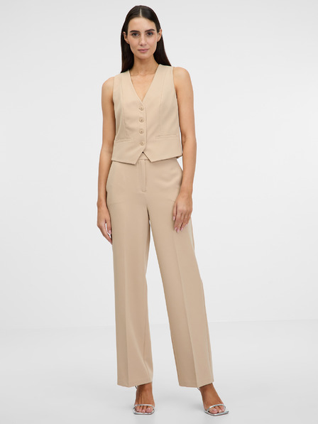 Orsay Svetlo hnedé dámske nohavice ORSAY