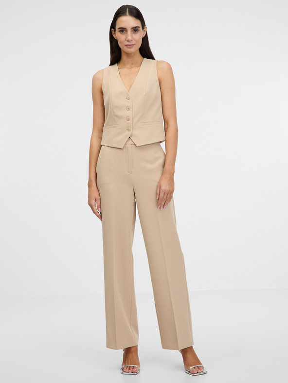 Orsay Svetlo hnedé dámske nohavice ORSAY