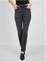 Orsay Tmavosivé dámske džínsy skinny fit ORSAY