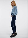 Orsay Tmavomodré dámske džínsy skinny fit ORSAY