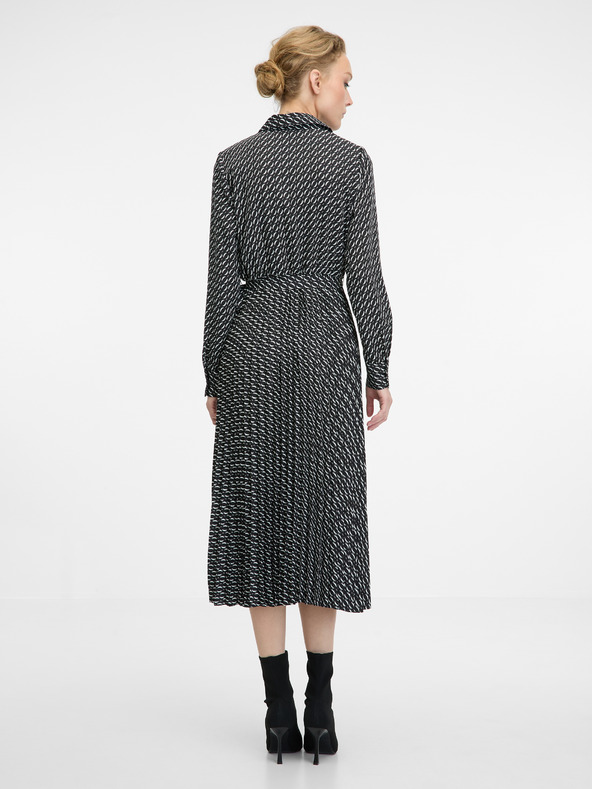 Orsay Šedé dámske midi šaty ORSAY