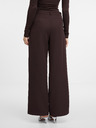 Orsay Hnedé dámske nohavice ORSAY