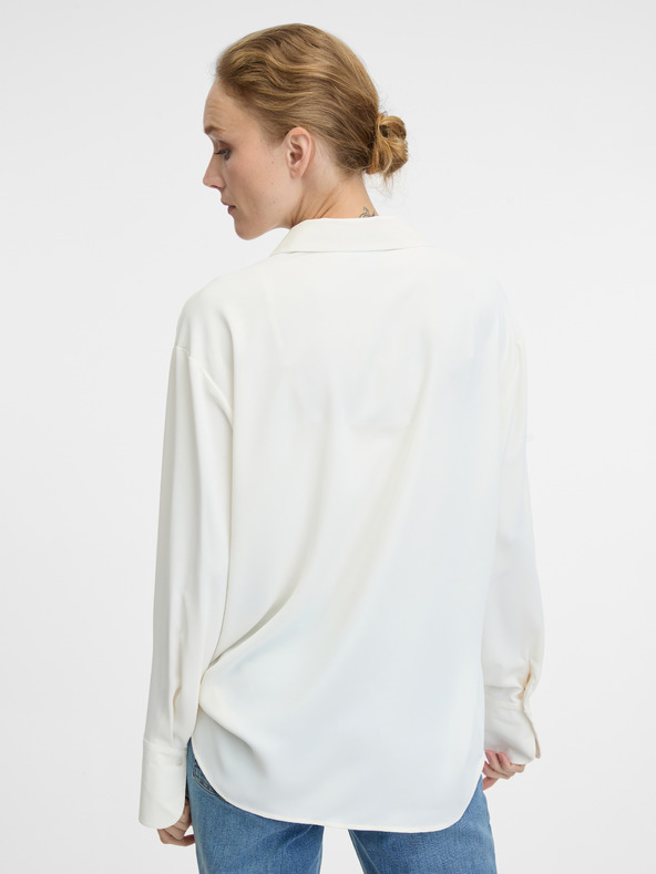 Orsay Krémová dámska košeľa ORSAY