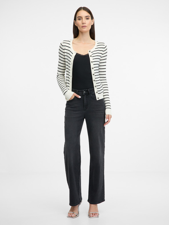 Orsay Krémový dámsky kardigan ORSAY