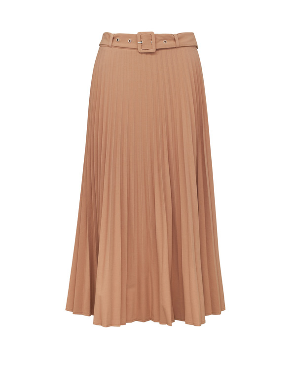 Orsay Svetlo hnedá dámska midi sukňa ORSAY