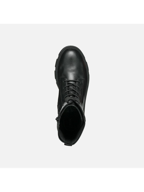 Geox Čierne dámske členkové topánky Geox Vilde