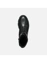 Geox Čierne dámske členkové topánky Geox Vilde