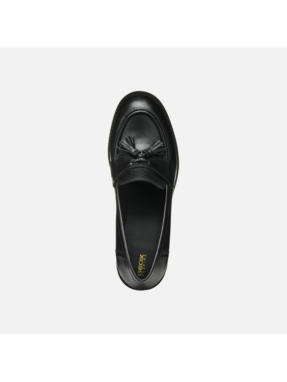 Geox Čierna dámska obuv na podpätku Geox Serilda 60