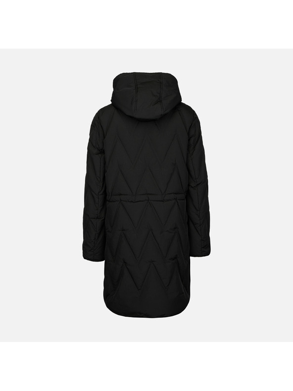 Geox Čierna dámska páperová bunda Geox Plummery