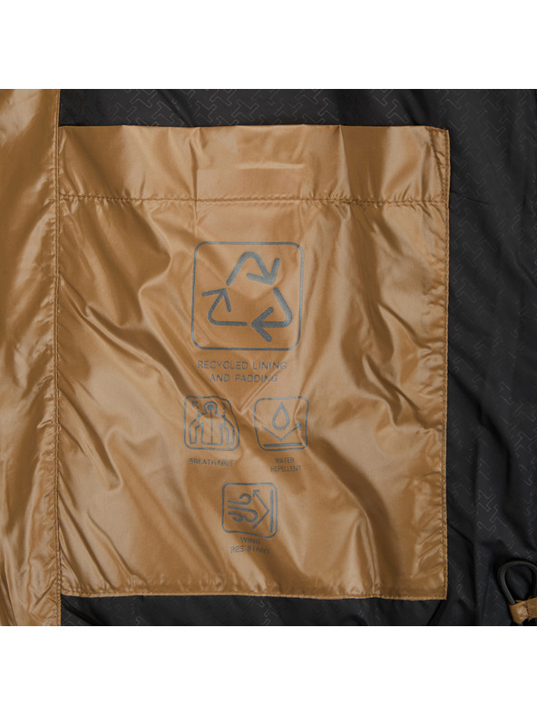 Geox Svetlo hnedá dámska páperová bunda Geox Backsie