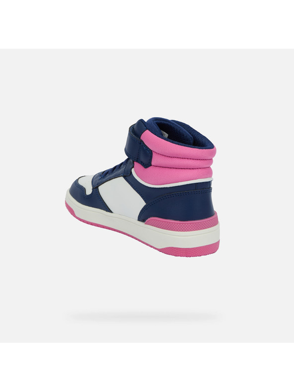 Geox Tmavo modré dievčenské tenisky Geox Washiba Girl