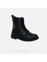 Geox Čierna dievčenská členkové topánky Geox Eclair Girl