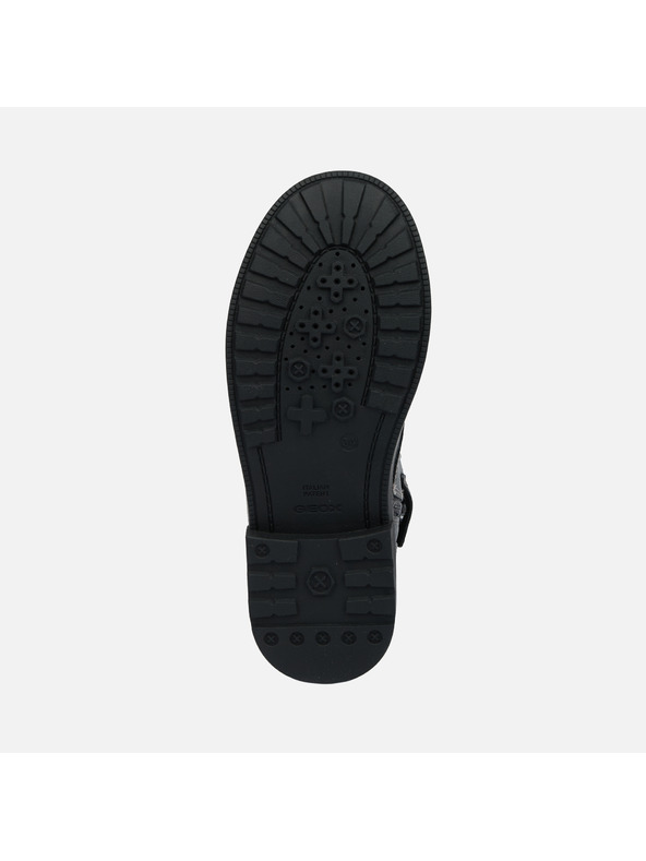 Geox Sivá dievčenská členkové topánky Geox Eclair Girl