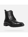 Geox Čierna pánska členkové topánky Geox Walk Pleasure