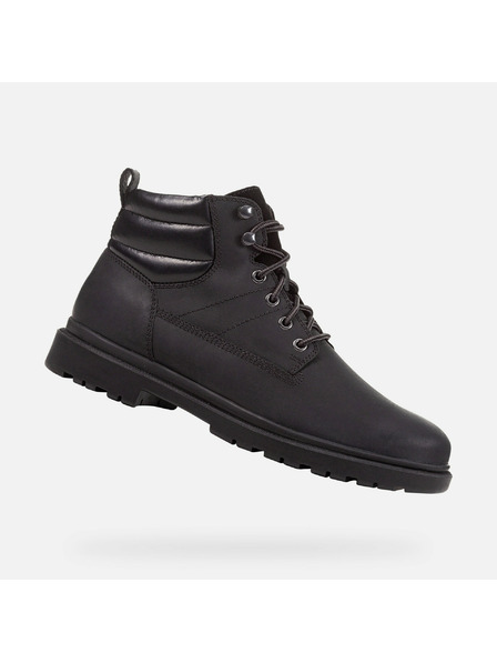 Geox Čierna pánska členkové topánky Geox Andalo