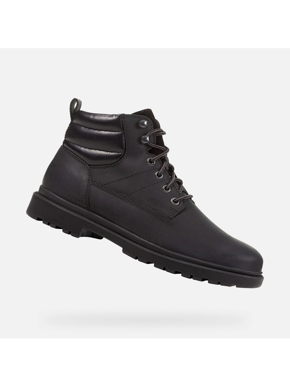 Geox Čierna pánska členkové topánky Geox Andalo