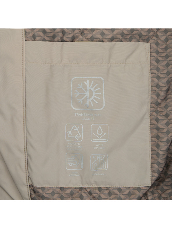 Geox Béžový pánsky bombr Geox Jharrod