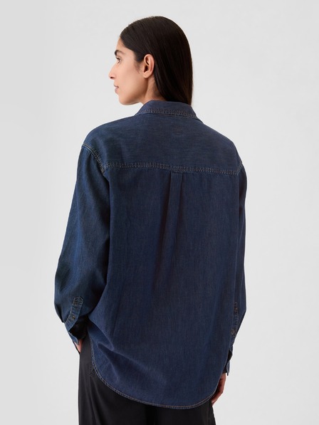 GAP Chambray oversize košeľa Big Shirt GAP