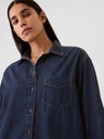 GAP Chambray oversize košeľa Big Shirt GAP