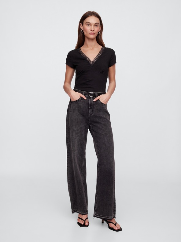 GAP Tričko s čipkou GAP