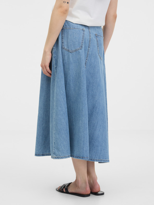 Orsay Svetlomodrá dámska džínsová sukňa ORSAY