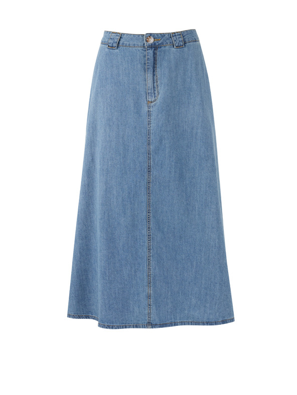 Orsay Svetlomodrá dámska džínsová sukňa ORSAY