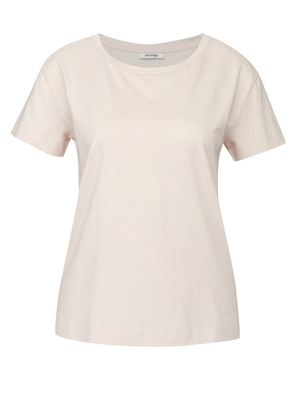 Orsay Svetloružové dámske tričko s krátkym rukávom ORSAY