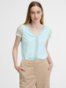 Orsay Svetlomodré dámske tričko s krátkym rukávom ORSAY