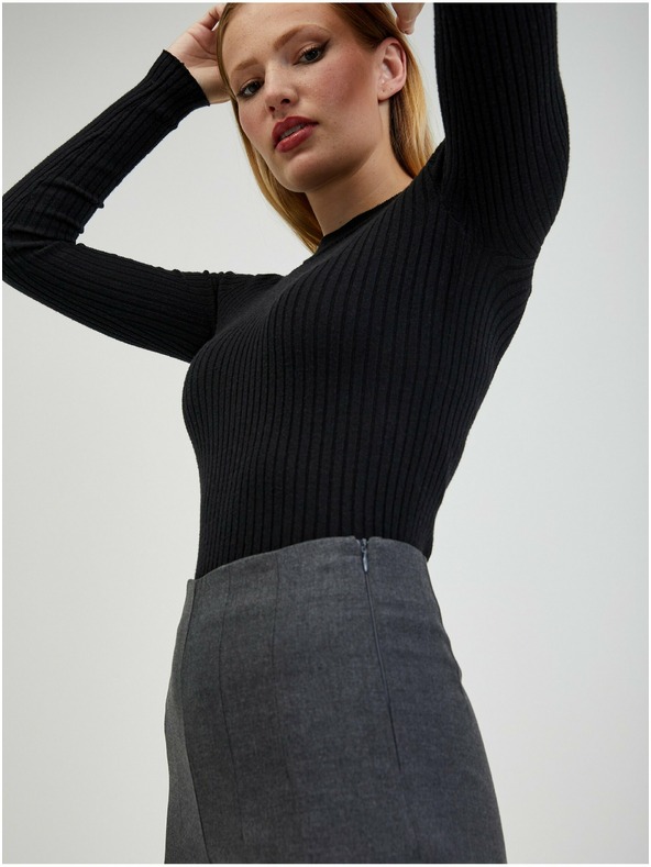 Orsay Šedé dámske nohavice ORSAY