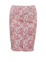 Orsay Růžová dámská vzorovaná džínová sukně ORSAY