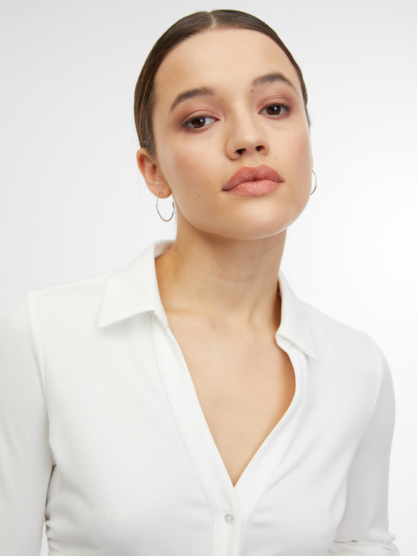 Orsay Biela dámska blúzka ORSAY