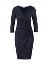 Orsay Tmavomodré dámske šaty s rukávmi ORSAY