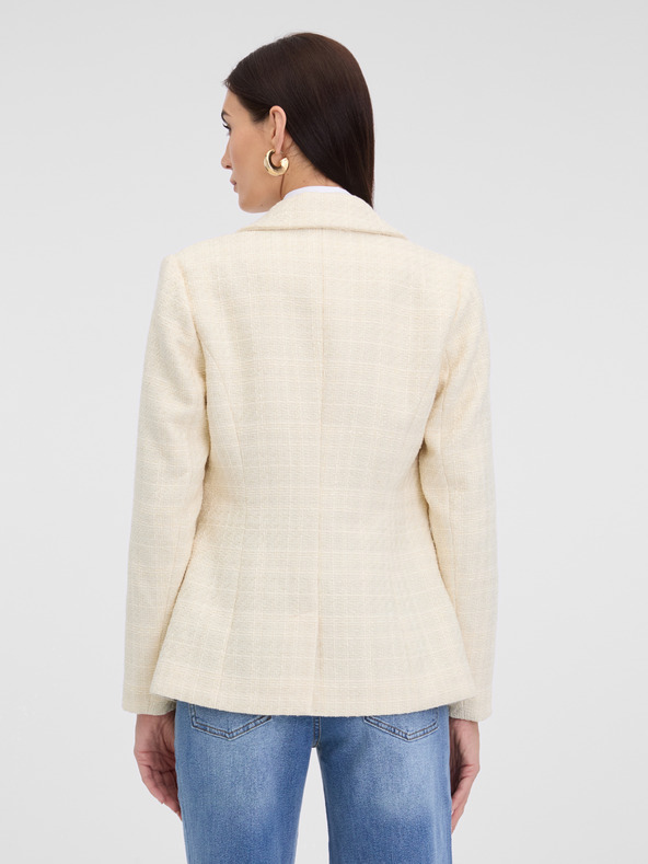 Orsay Krémové dámske sako ORSAY