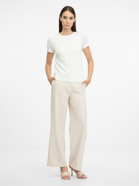 Orsay Biele dámske tričko s krátkym rukávom ORSAY