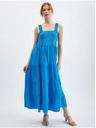 Orsay Modré dámske šaty ORSAY