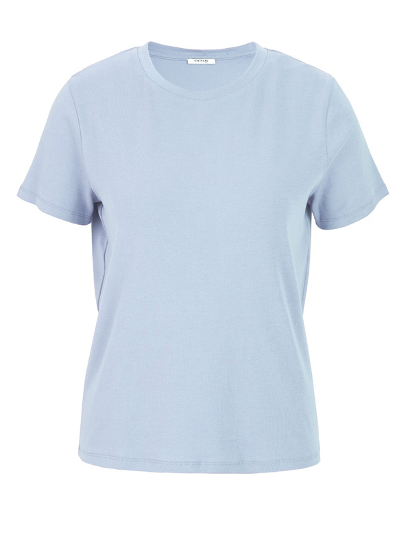 Orsay Svetlomodré dámske tričko s krátkym rukávom ORSAY