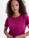 Orsay Tmavoružové dámske tričko s krátkym rukávom ORSAY