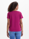Orsay Tmavoružové dámske tričko s krátkym rukávom ORSAY