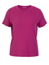 Orsay Tmavoružové dámske tričko s krátkym rukávom ORSAY