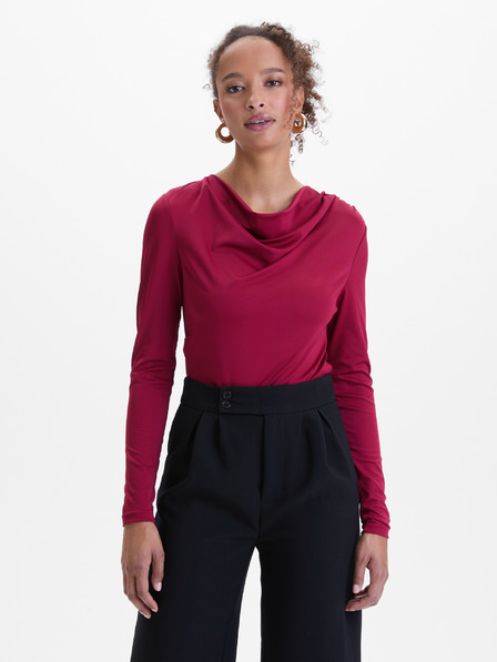 Orsay Oranžová dámska kvetovaná blúzka ORSAY