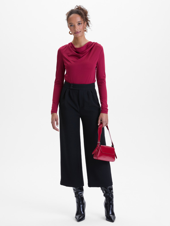 Orsay Oranžová dámska kvetovaná blúzka ORSAY