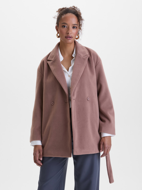 Orsay Béžový dámsky kabát ORSAY