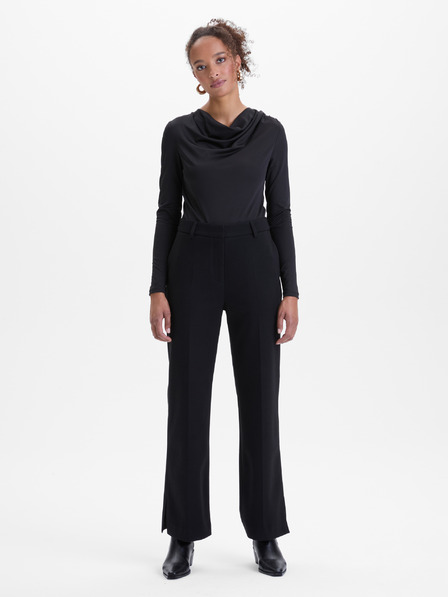 Orsay Čierne dámske rovné nohavice ORSAY
