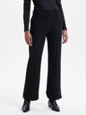 Orsay Čierne dámske rovné nohavice ORSAY